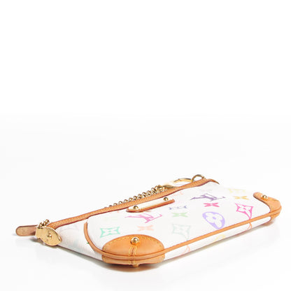 Louis Vuitton Monogram Multicolor Pochette Milla MM White 4 of 7