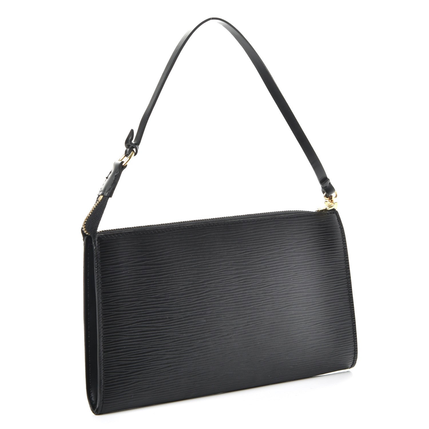 Louis Vuitton Epi Pochette Accessories 24 Black 3 of 8