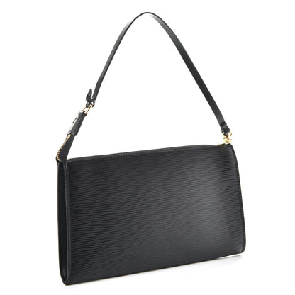 Louis Vuitton Epi Pochette Accessories 24 Black 3 of 8