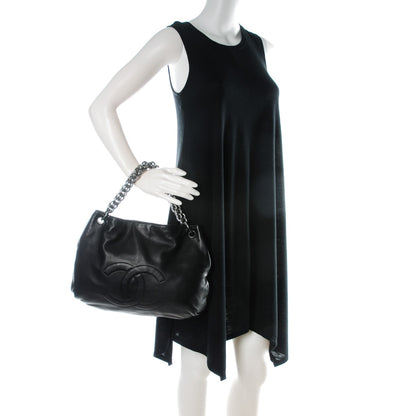 Chanel Lambskin Soft and Chain Small Hobo Black 2 of 7