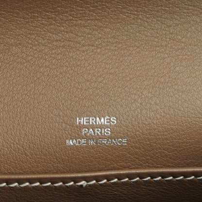 Hermes Swift Kelly Pochette Clutch Etoupe 11 of 17