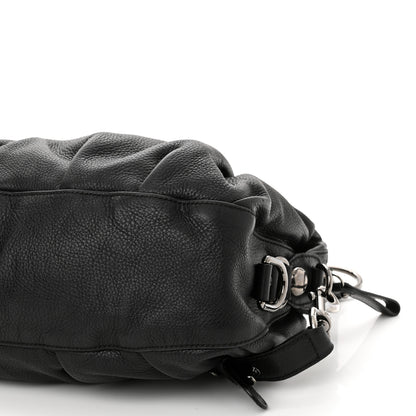 Gucci Calfskin Medium Icon Bit Boston Black 10 of 14