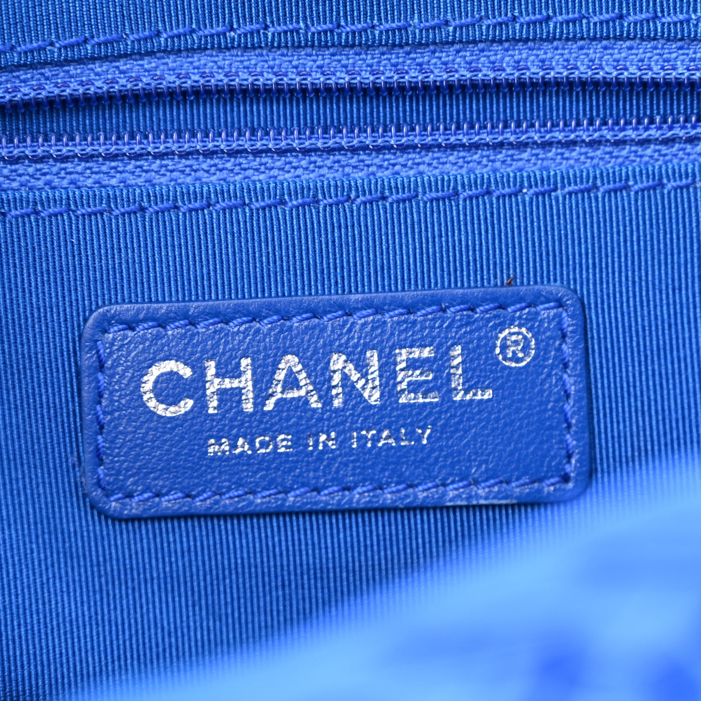 Crochet Fancy Single Flap Blue