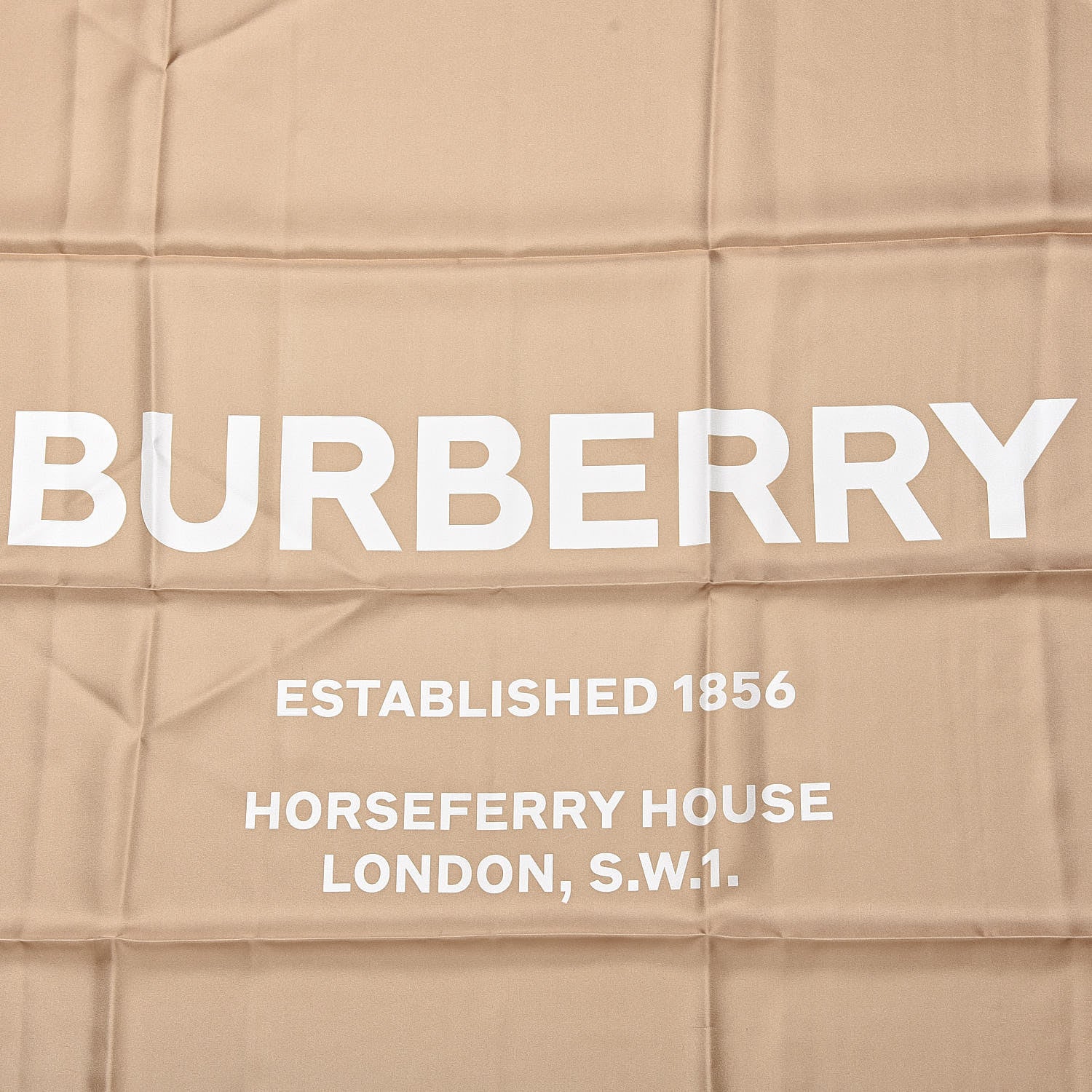 Burberry Silk Horseferry Print Scarf Archive Beige 3 of 5