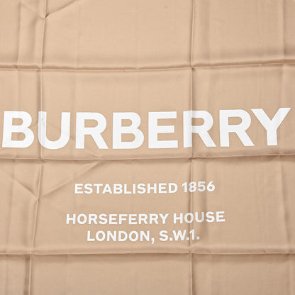 Burberry Silk Horseferry Print Scarf Archive Beige 3 of 5