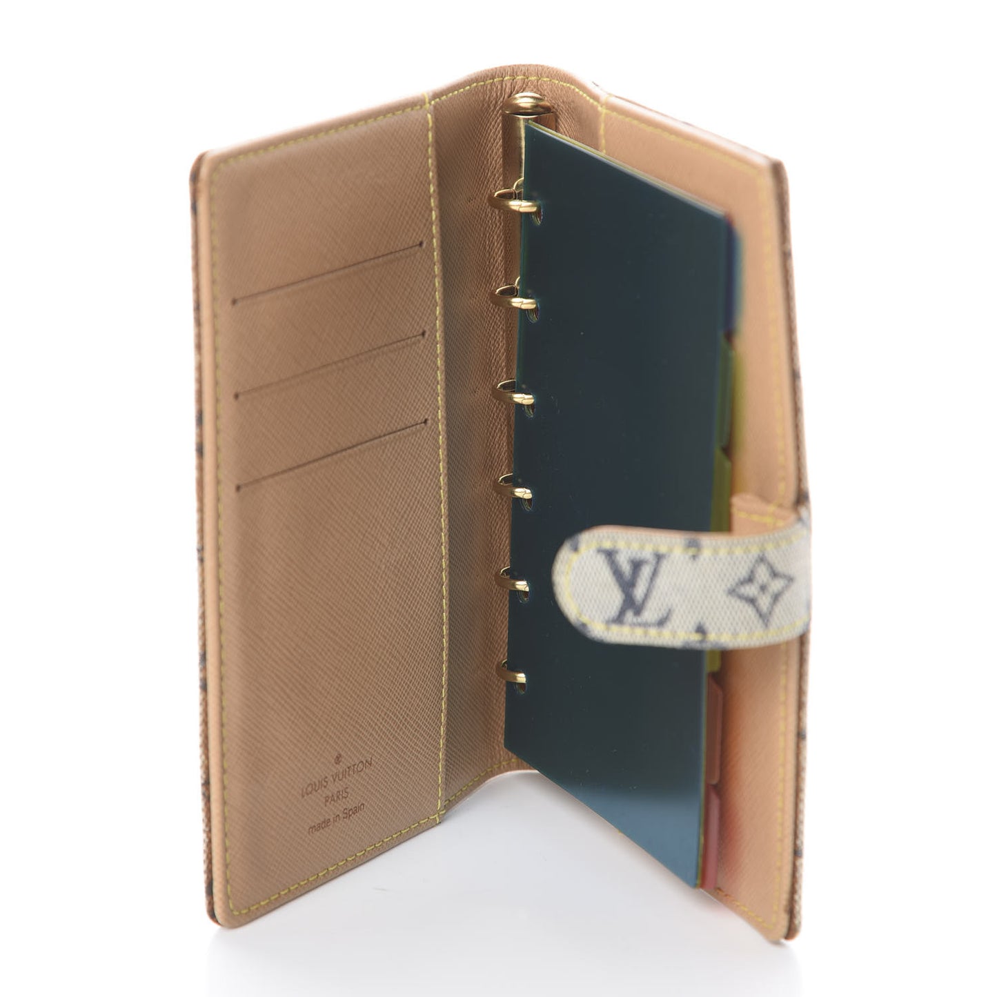 Mini Lin Small Ring Agenda Cover Blue