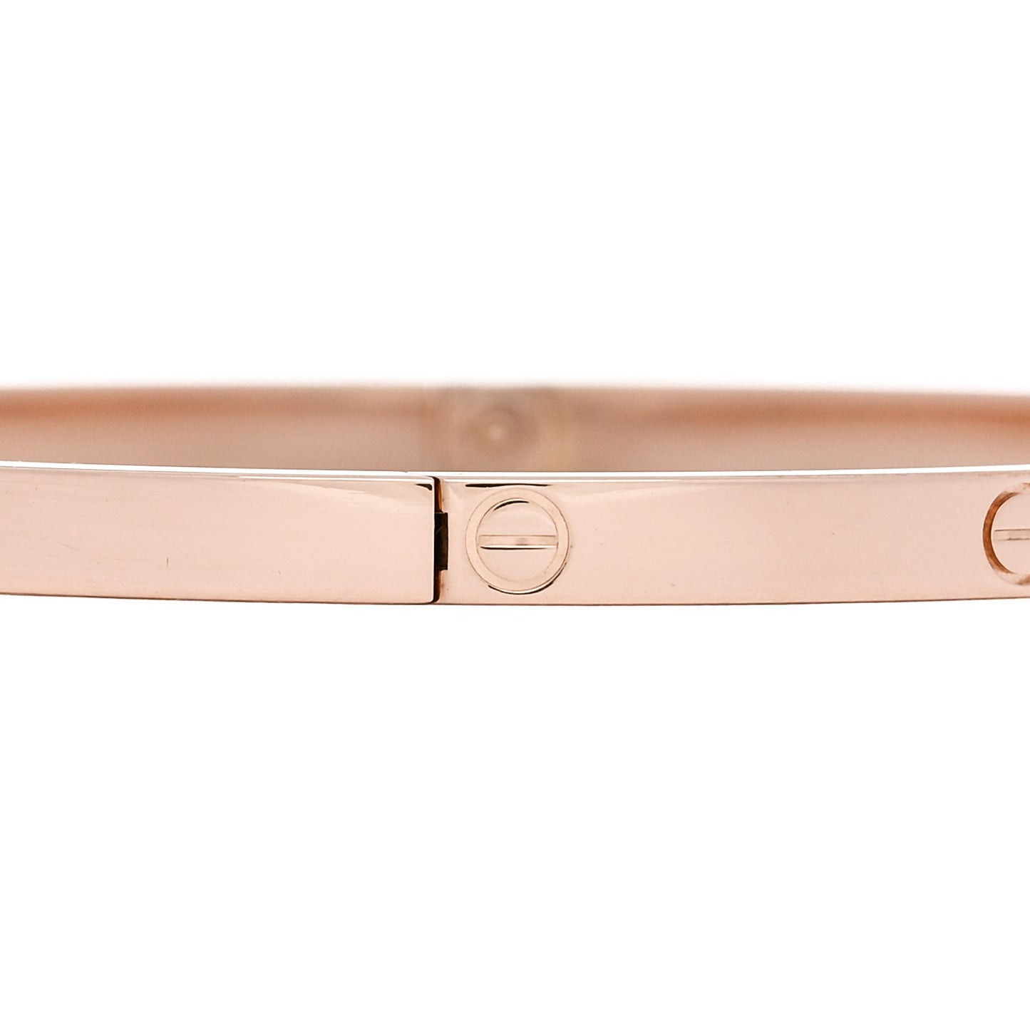 18K Pink Gold Small LOVE Bracelet 19