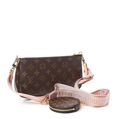 Louis Vuitton Monogram Multi Pochette Accessories Rose Clair 3 of 12