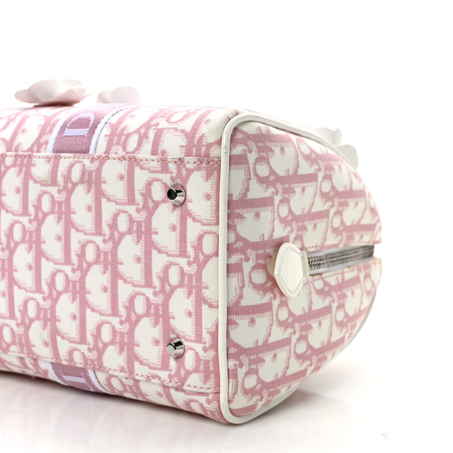 Monogram Girly Boston Pink