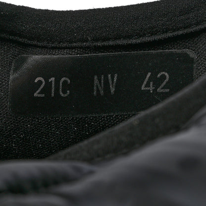 Christian Dior Nylon Oblique Mens Puffy Slippers 42 Black 6 of 9