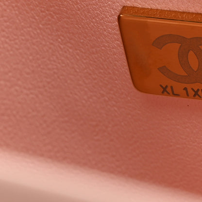 Chanel Caviar Quilted Medium Double Flap Light Pink 7 of 10