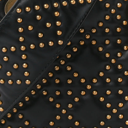 Christian Dior Lambskin Studded Mini Supple Lady Dior Black 8 of 11