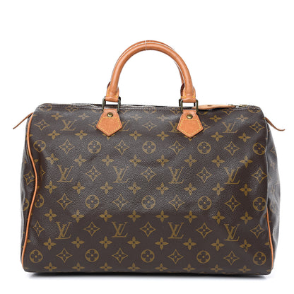 Louis Vuitton Monogram Speedy 35 1 of 13