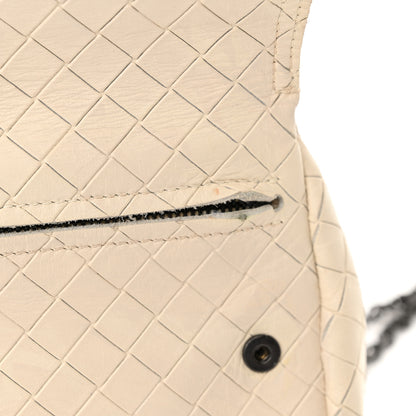Bottega Veneta Nappa Intrecciato Mini Messenger Bag White 11 of 13