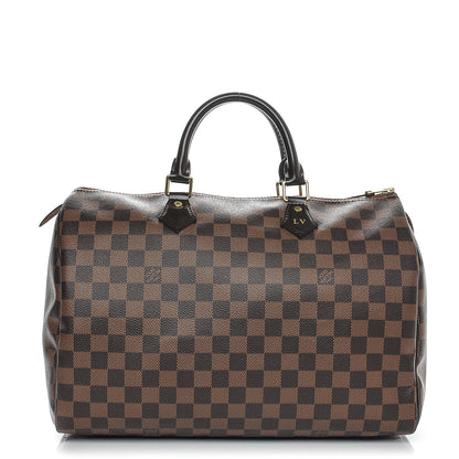 Louis Vuitton Damier Ebene Speedy 35 1 of 8