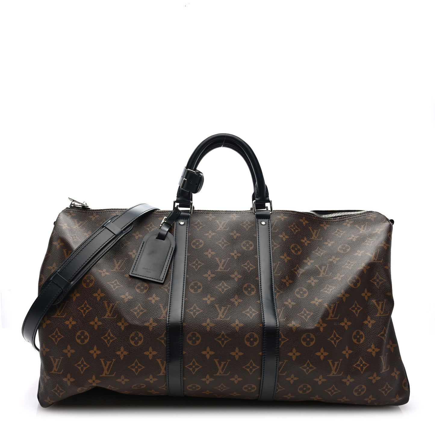 Monogram Macassar Keepall Bandouliere 55