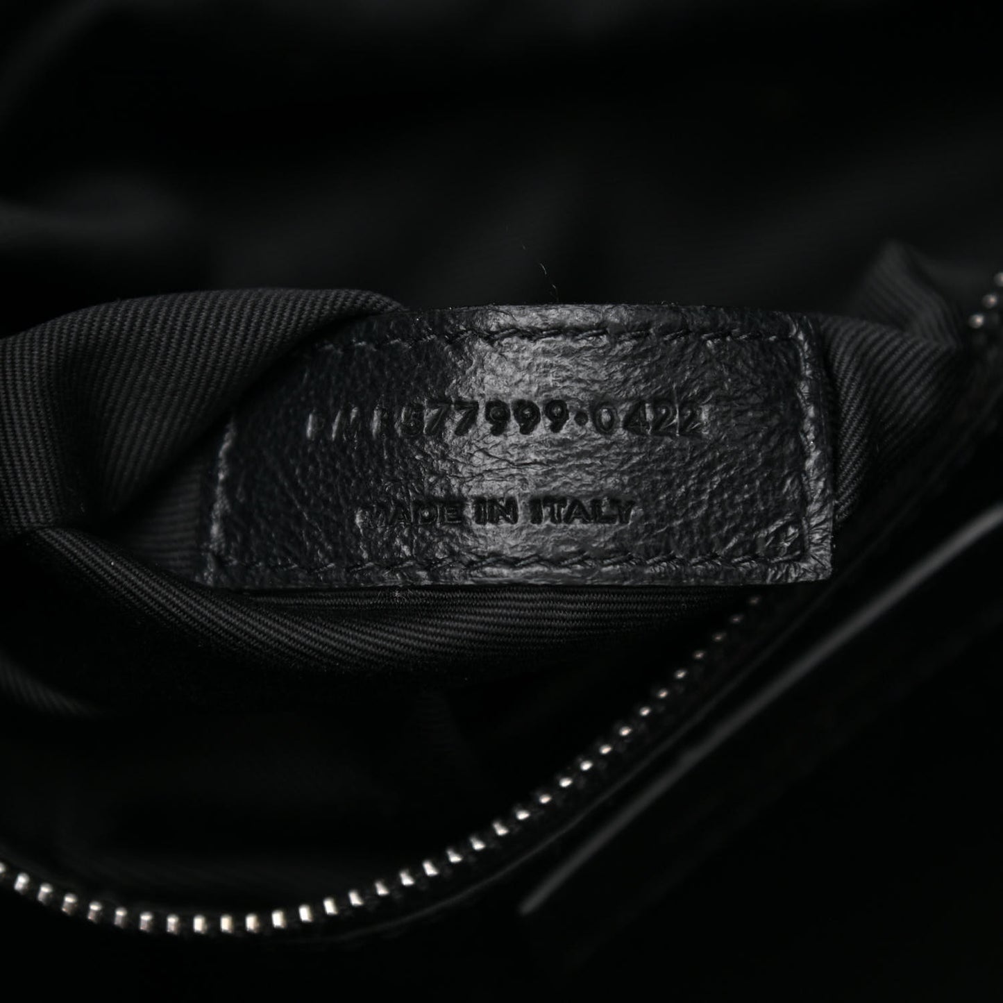 Crinkled Calfskin Matelasse Monogram Medium Niki Shopper Tote Black