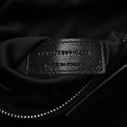 Saint Laurent Crinkled Calfskin Matelasse Monogram Medium Niki Shopper Tote Black 7 of 8