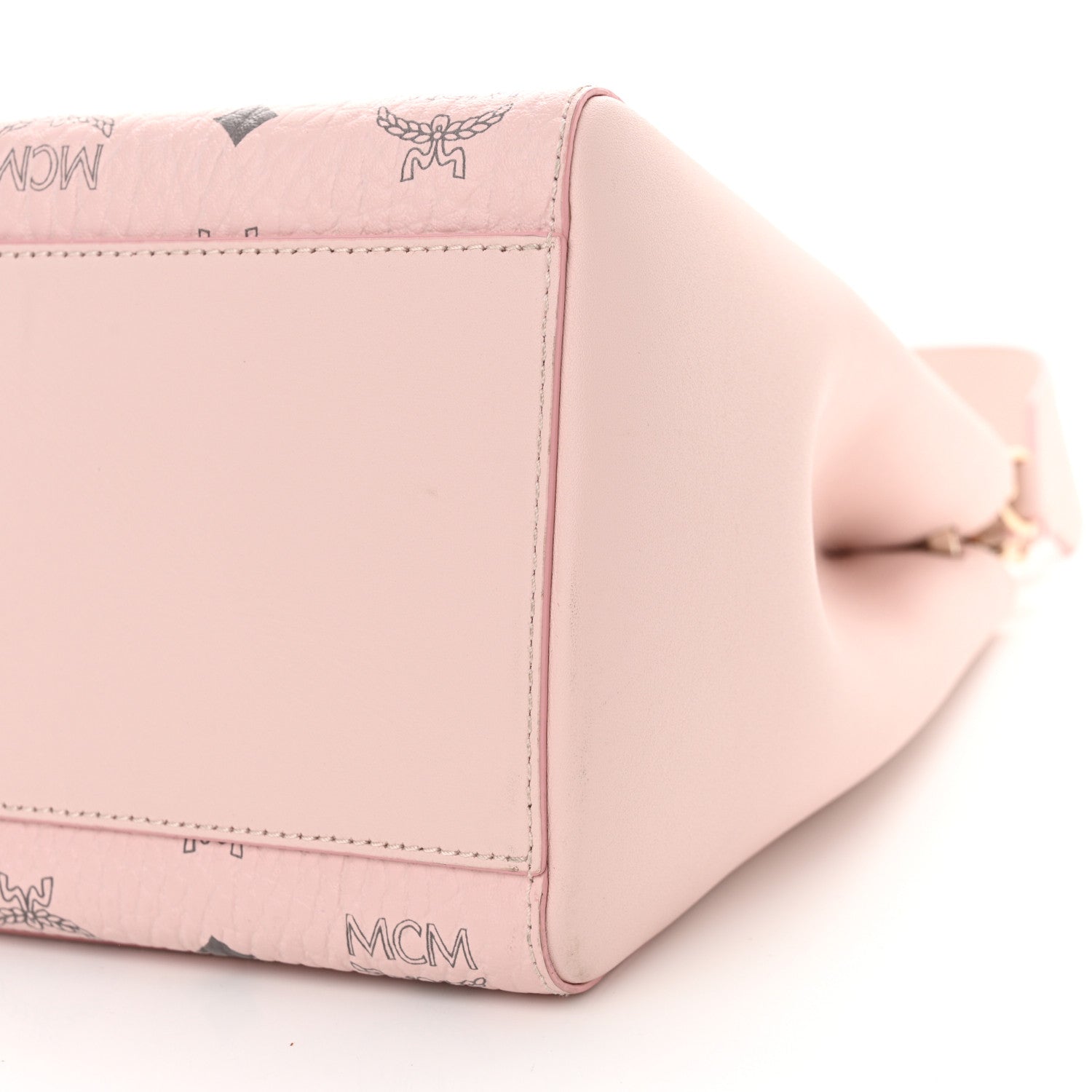 MCM Visetos Medium Aren Hobo Powder Pink 10 of 10