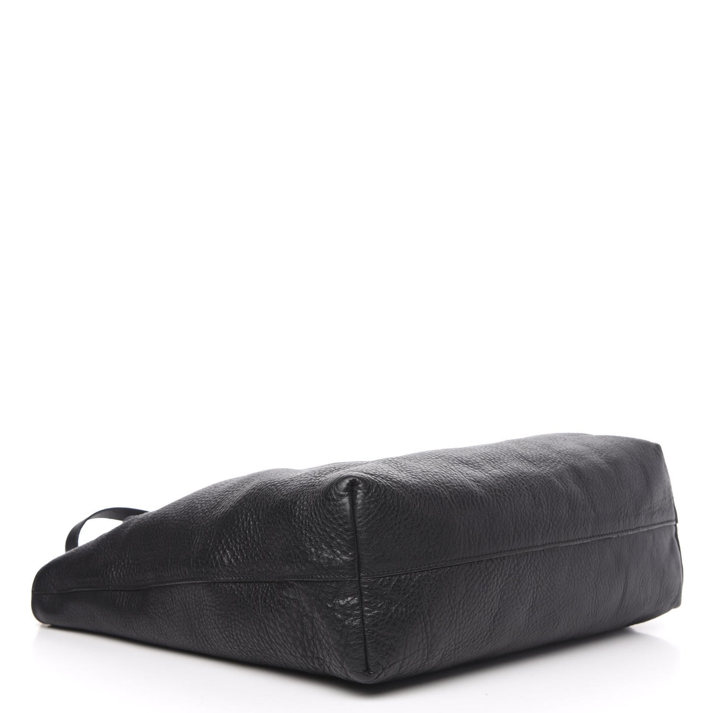 Vitello Daino Tote Black