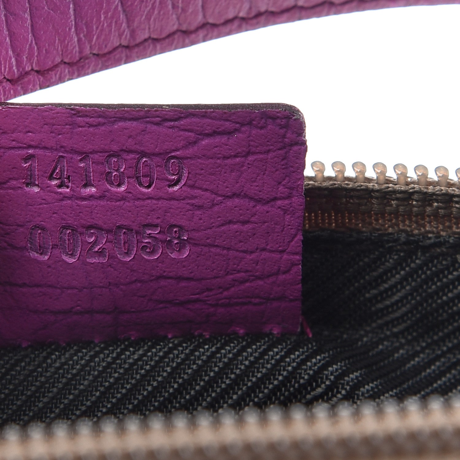 Gucci Monogram Boat Pochette Purple 7 of 9