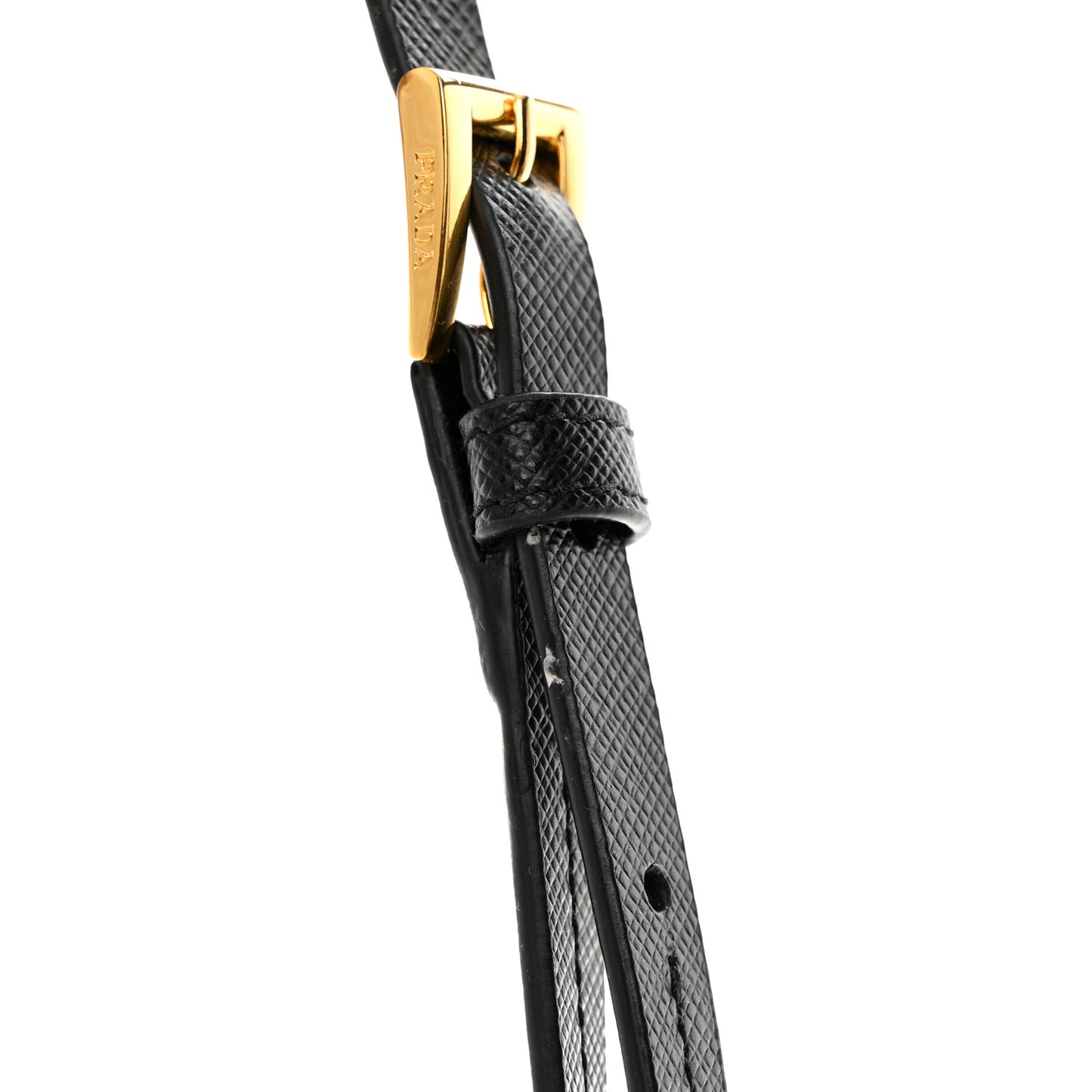 Saffiano Mini Crossbody Bag Black