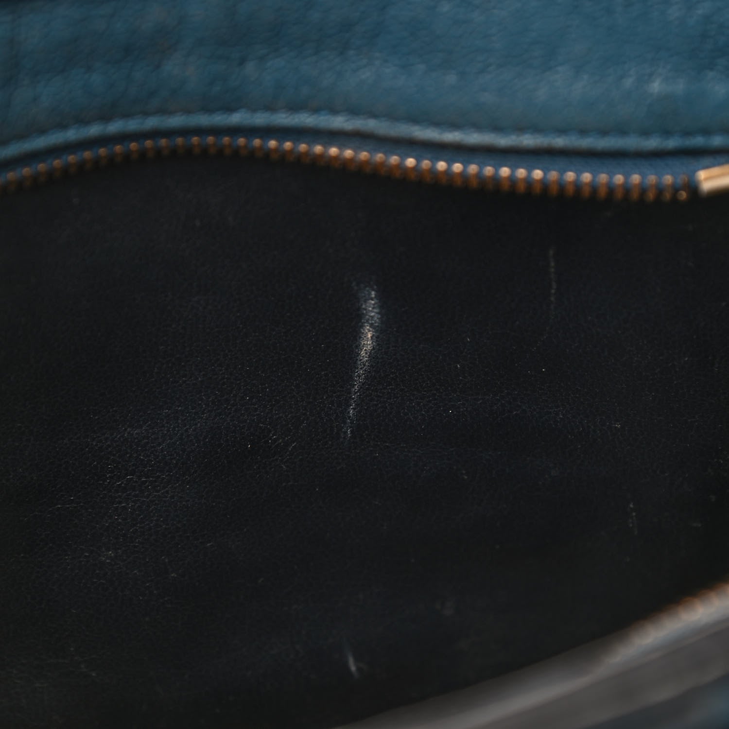 Celine Goatskin Nano Luggage Deepsea 7 of 13