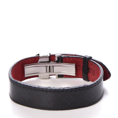 Louis Vuitton Mat Monogram Wish Bracelet Black 3 of 6