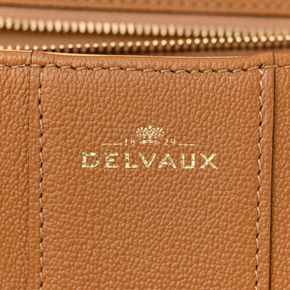 Delvaux Grained Calfskin MM Brillant Satchel Natural 6 of 14