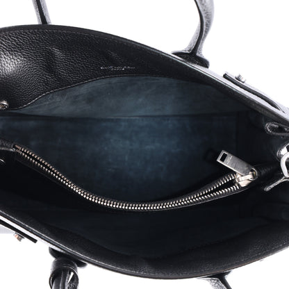 Saint Laurent Grained Calfskin Baby Sac De Jour Souple Black 5 of 10