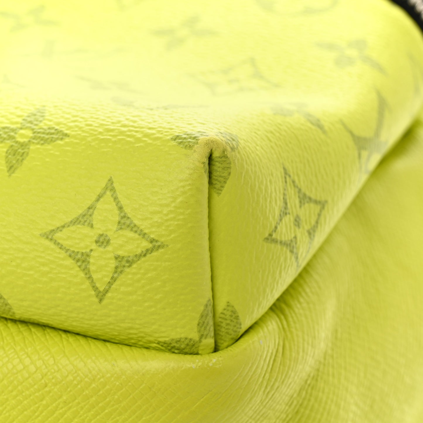 Taiga Monogram Discovery Backpack PM Yellow