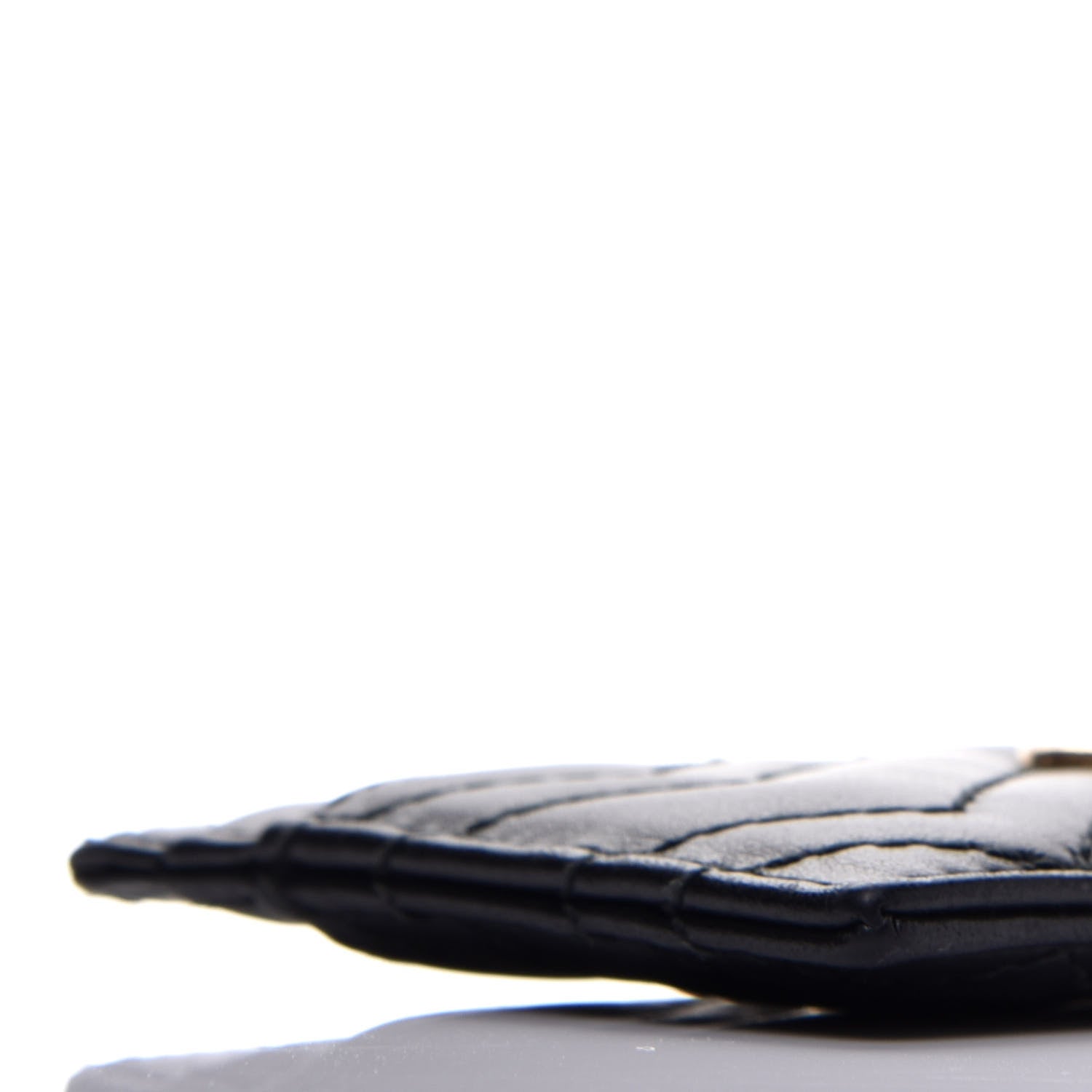 Gucci Calfskin Matelasse GG Marmont Card Holder Black 7 of 8