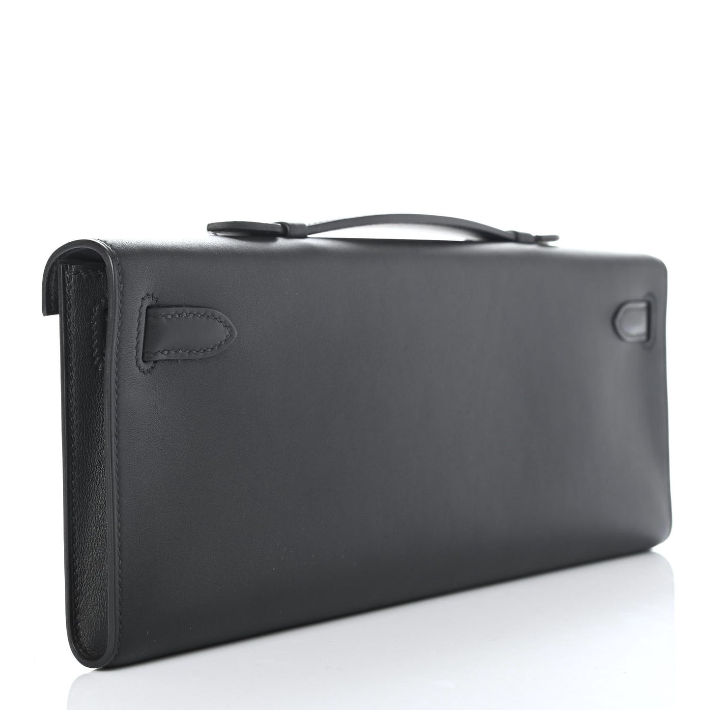 Swift Kelly Cut Clutch Pochette Black