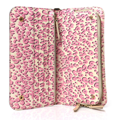 Louis Vuitton Monogram Leopard Insolite Wallet Blanc Corail 5 of 6