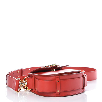 Chloe Calfskin Small Tess Bag Plaid Red 5 of 7