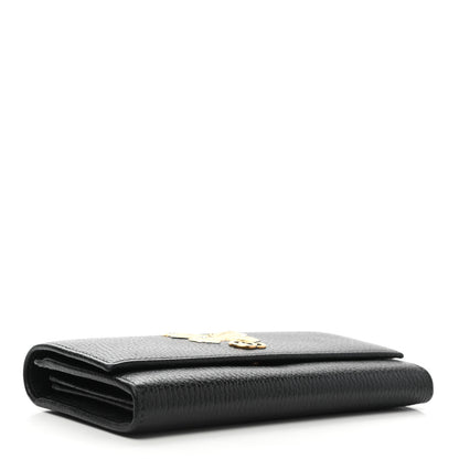 Gucci Calfskin Garden Continental Wallet Black 4 of 9