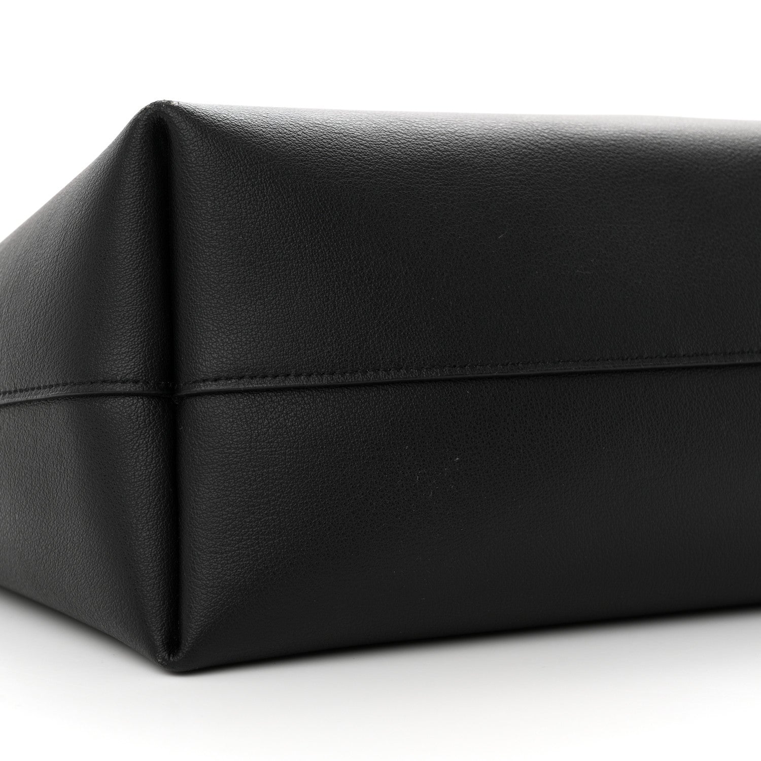 Saint Laurent Calfskin Large Shopping Tote Black 10 of 13