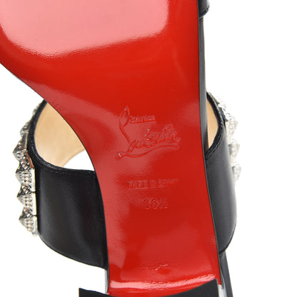 Christian Louboutin Nappa Myriadiam 55 Slide Sandals 36.5 Black 6 of 9