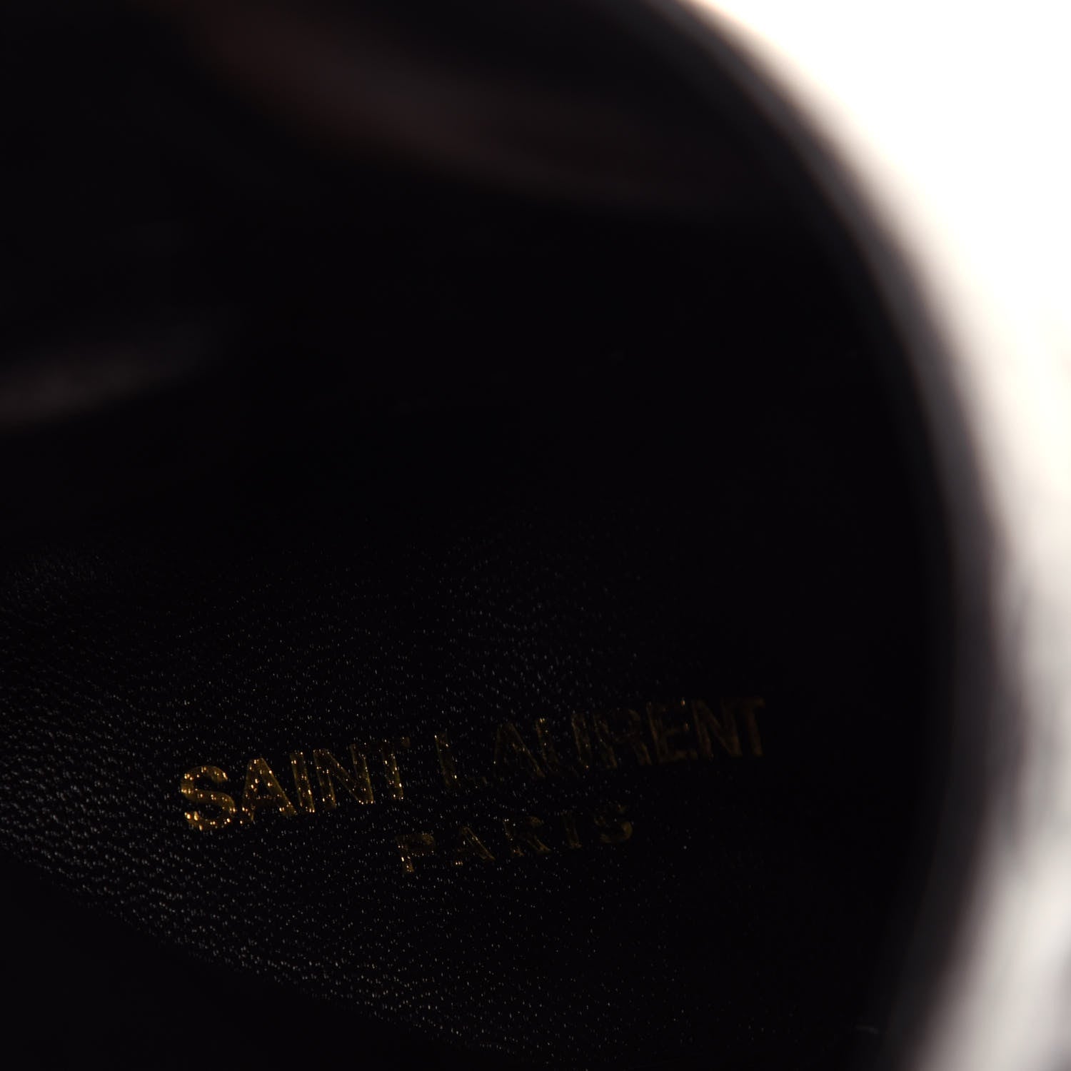 Saint Laurent Alligator Embossed Patent Calfskin Opyum 110 Ankle Boots 39 Black 8 of 10