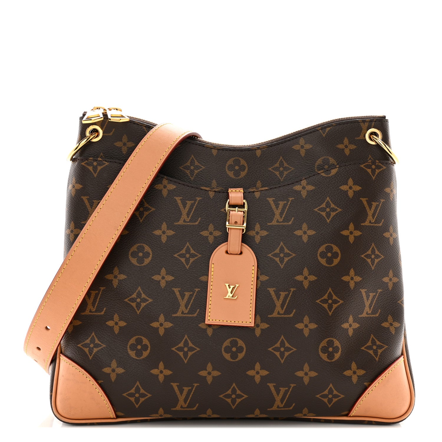 Louis Vuitton LOUIS VUITTON Monogram Odeon MM Natural 1 of 12