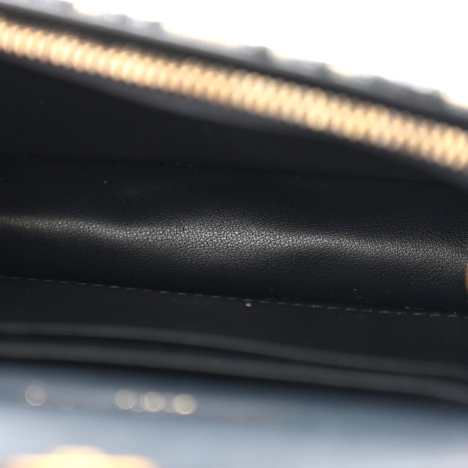 Christian Dior Oblique Saddle Belt Bag Blue 5 of 12