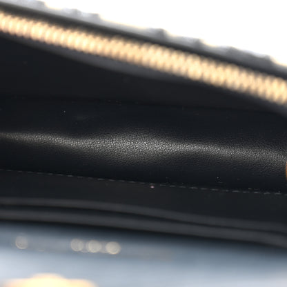 Christian Dior Oblique Saddle Belt Bag Blue 5 of 12