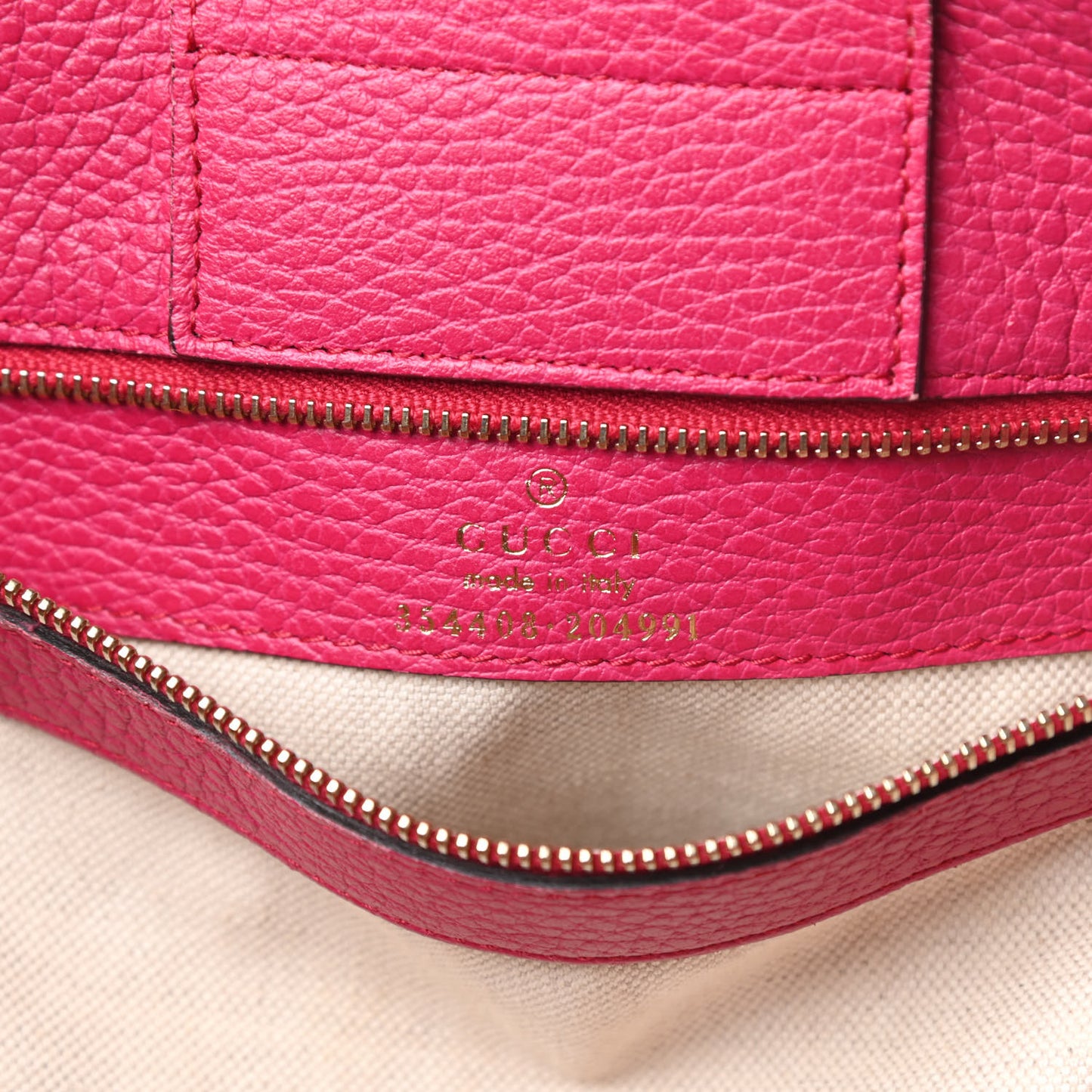 Dollar Calfskin Small Swing Tote Blossom