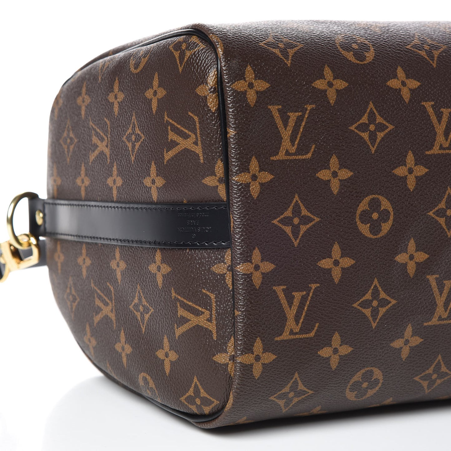 Monogram My World Tour Speedy Bandouliere 30 Black