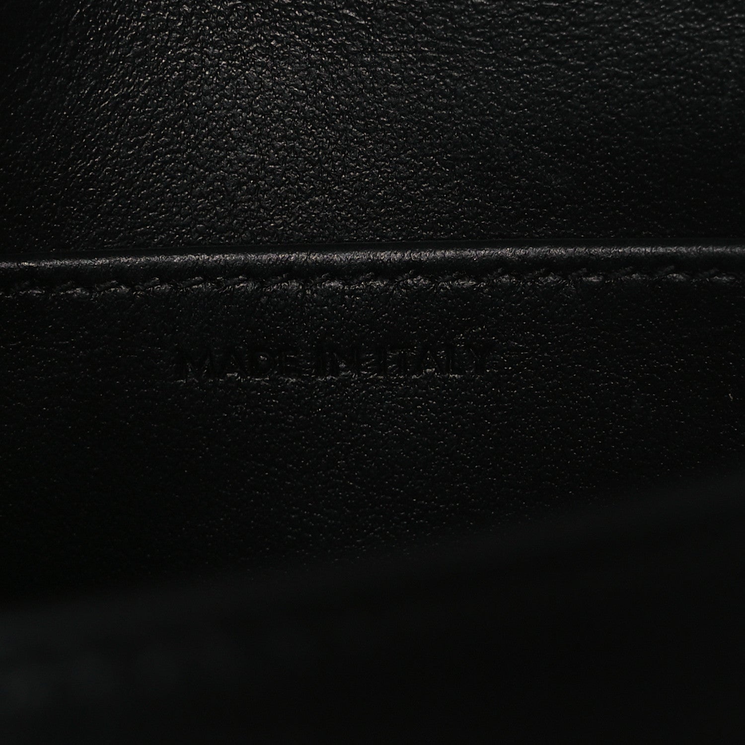 Celine Shiny Calfskin Mini Triomphe Black 7 of 11