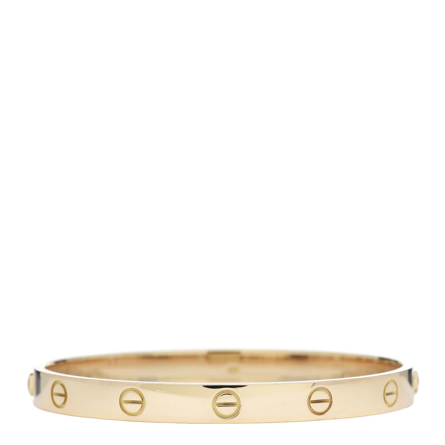 Cartier 18K Yellow Gold LOVE Bracelet 18 3 of 7