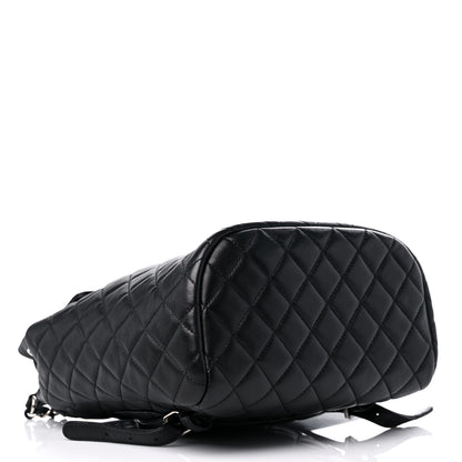Chanel Lambskin Quilted Small Urban Spirit Backpack Black 4 of 11