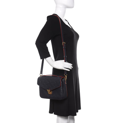 Louis Vuitton Empreinte Pochette Metis Marine Rouge 2 of 15