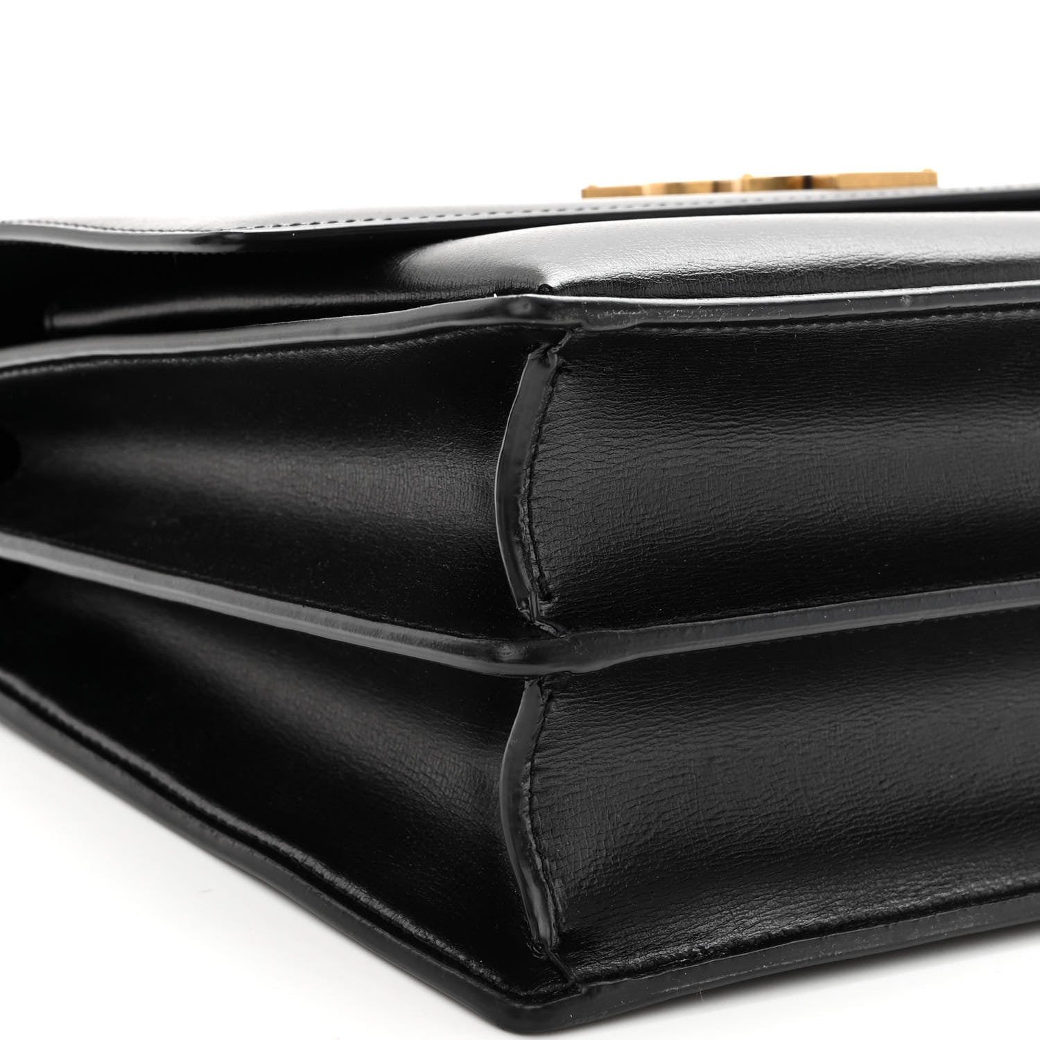 Saint Laurent Calfskin Large Monogram Sunset Black 7 of 8