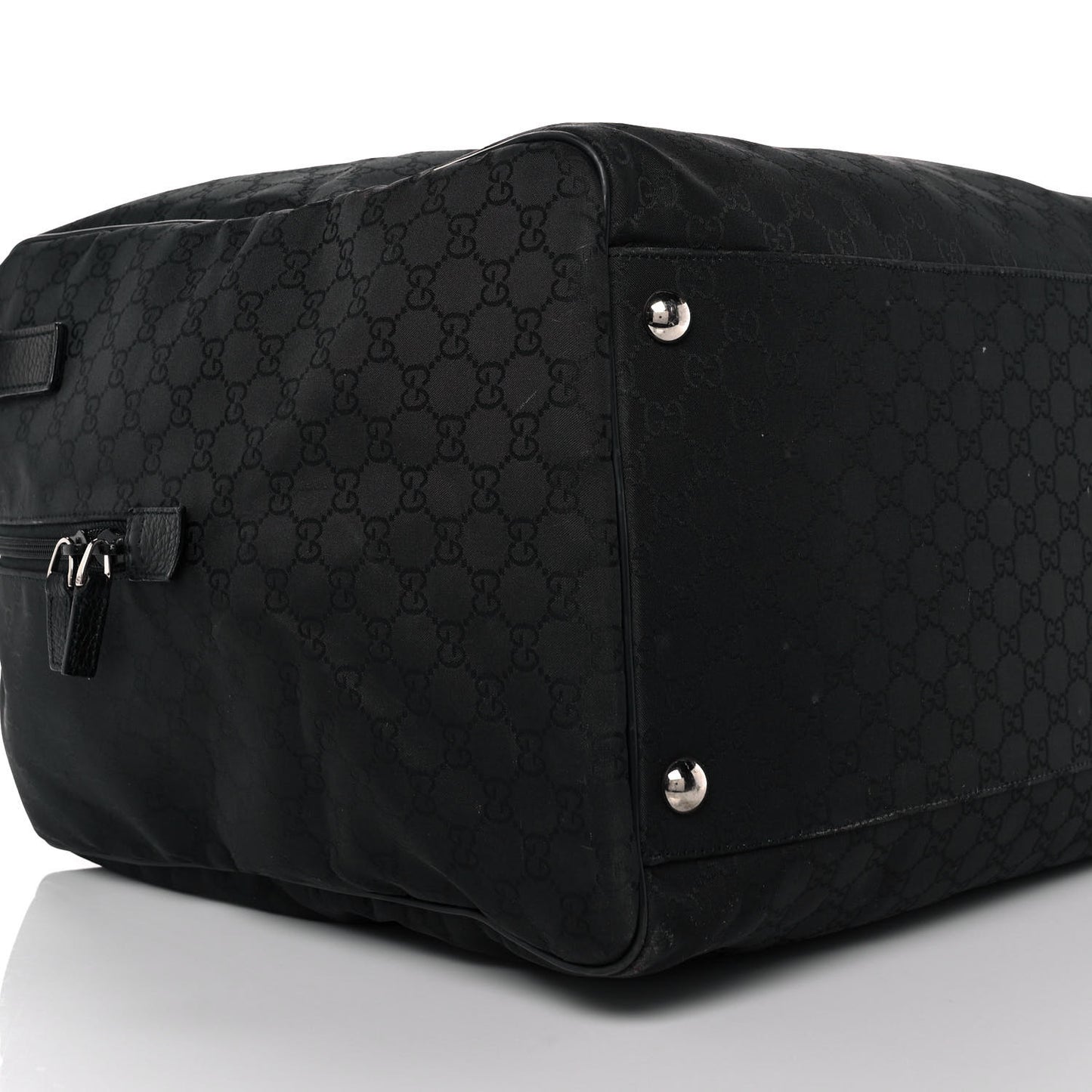 Denim Monogram Large Duffle Black